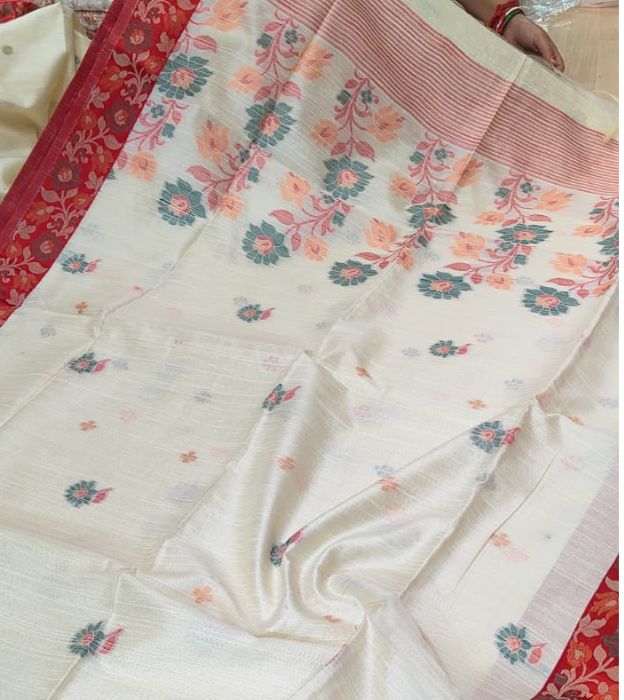Tashor ghicha silk saree